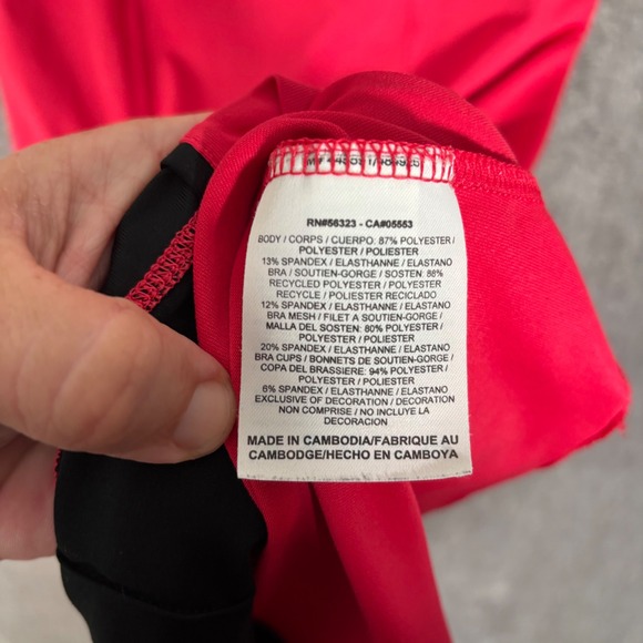 Nike Dri-FIT Tennis Dress Med Pink Black Sleeveless Athletic ASO Serena Williams - Picture 6 of 16